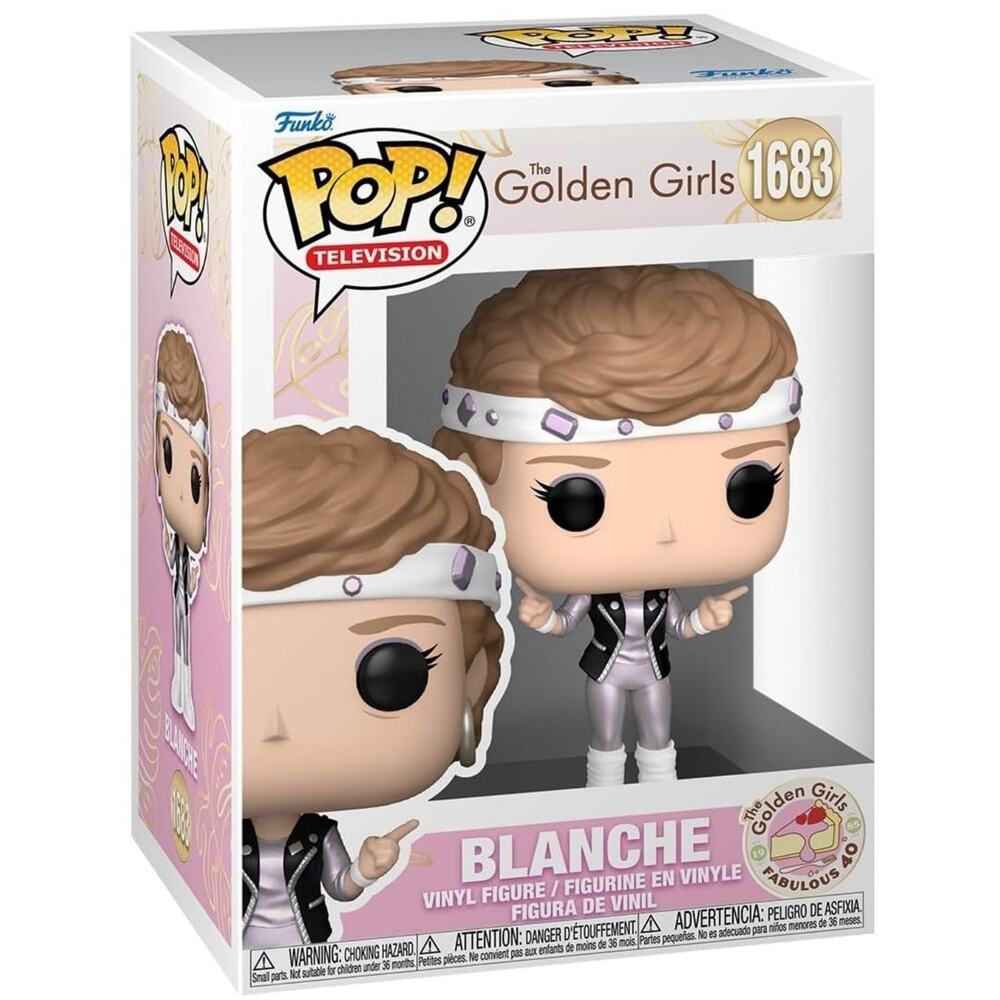 Golden Girls Funko Pop 40th Anniversary Blanche 1683 Guaranteed Excellent Condi